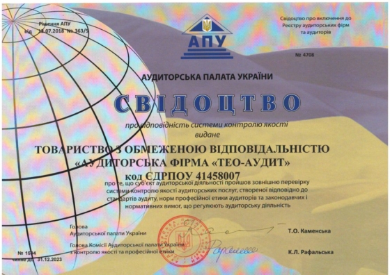 Свідоцтво